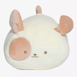 Anirollz Puppiroll Large Plush Cute Cream and Tan Dog Plush